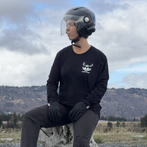 ALASKA MOTO MOOSE CO LONG SLEEVE SHIRT